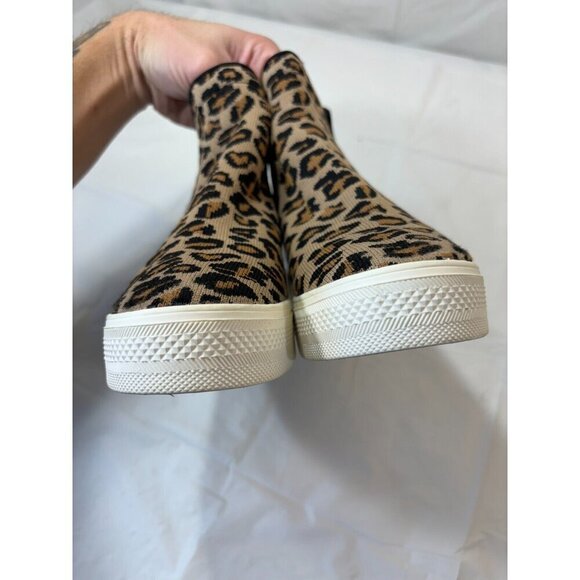 Steve Madden Womens Chime Animal Print Chelsea Boots Size 7 - Picture 7 of 11